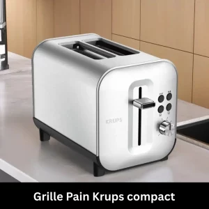 Grille pain compact sur un plan de travail