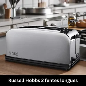 Grille pain 2 fentes longues dans une cuisine professionnelle