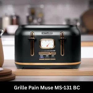 Grille pain Muse sur un plan de travail de cuisine